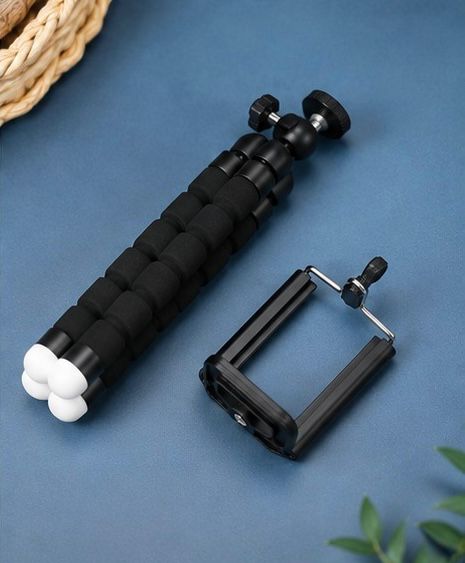 Flexible Tripod With Universal Octopus Leg