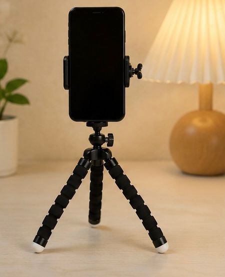Flexible Tripod With Universal Octopus Leg