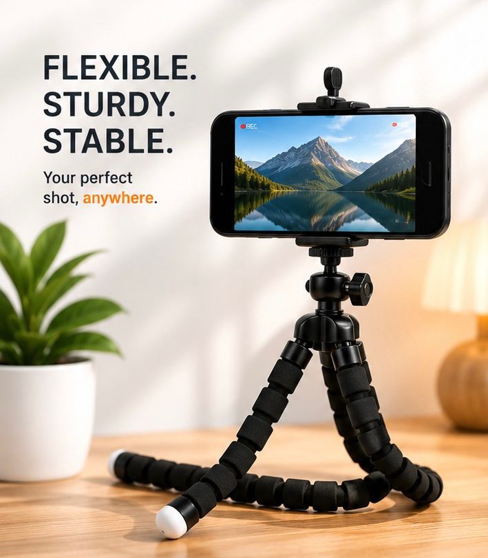 Flexible Tripod Mini Universal Octopus Leg